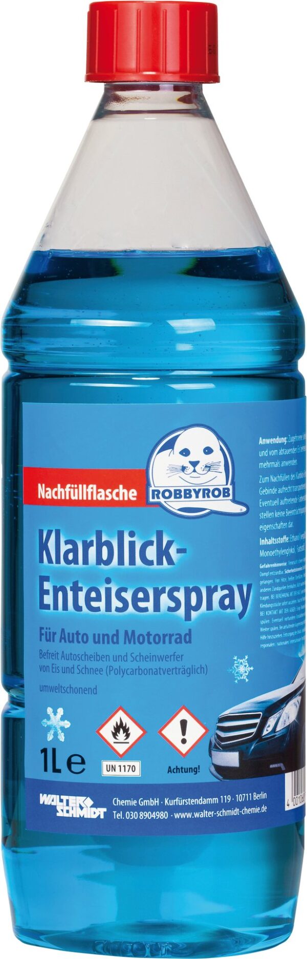 Enteiserspray Nachfüllflasche, 1,0l