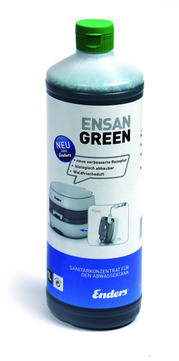 Sanitärflüssigkeit Ensan Green für den Abwassertank 1L