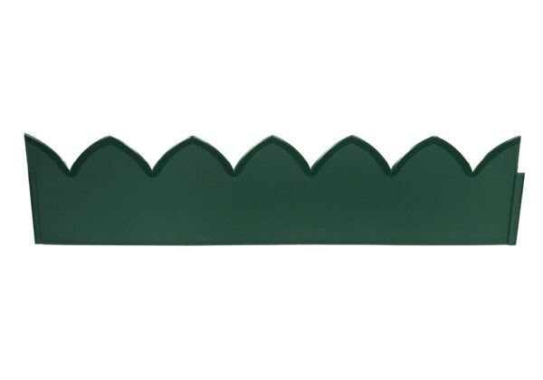 Rasenkante feststehend, gewellt 65X15 cm