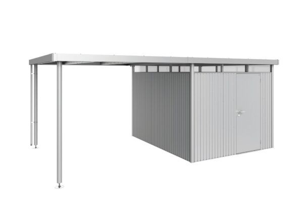 Seitendach zu Gerätehaus HighLine