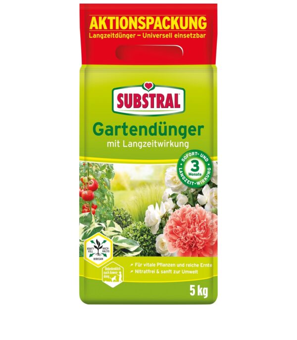 Gartendünger mit Langzeitwirkung