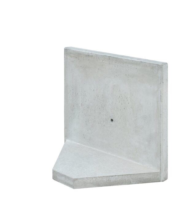 L-Stein Ecke 5cm grau