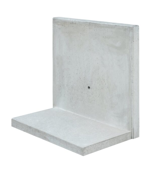 L-Stein Sichtbeton grau