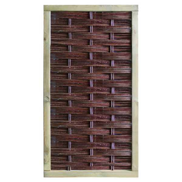 LABO-3D Weidengeflechtzaun 94x180 cm, geschlossen