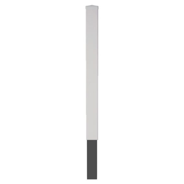 LIGHTLINE KS Pfosten weiß