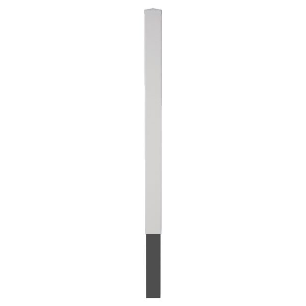LIGHTLINE KS Pfosten weiß