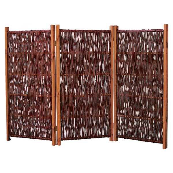 SOFIA Paravent aus Weide  180x120 cm
