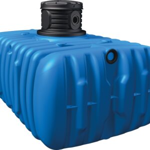 FLAT M Flachtank, blau Haus-Premium, begehbar