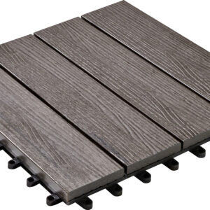 WPC-Fliese bicolor 30x30cm, 6er-Pack