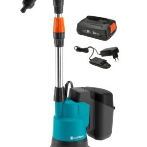 Akku-Regenfasspumpe 2000/2 18V P4A Ready-To-Use Set