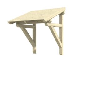 Das richtige Gewächshaus - problemlos und komfortabel 1 Vordach Potsdam 1 Pultdach