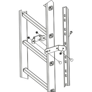 Hailo Professional Halterung am Holm 40x20 , VA Edelstahl