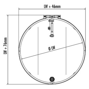 Hailo Professional HS 12-R Kl. A 15 KN / Ø600