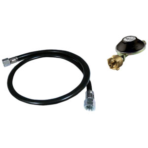 Kit De/At Schwarzer Schlauch + Druckregler 50 Mbar, Efv