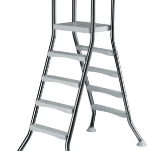 Hochbeckenleiter Edelstahl