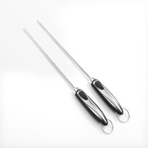 Grillen - risikofrei und einfach 7 Schaschliknadeln S/S (2 x) 42 cm