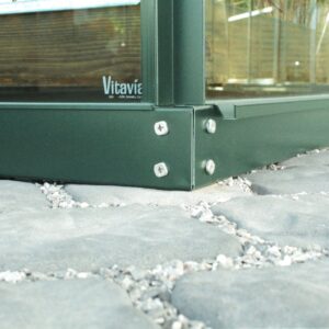 Das richtige Gewächshaus - problemlos und komfortabel 5 Fundament für Gewächshaus Ida