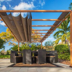 Pavillon Florenz 350 x 505 x 236cm