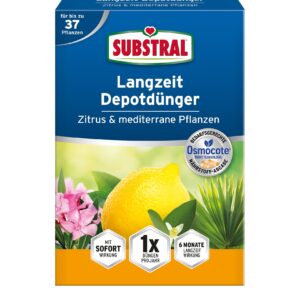 Langzeit Depotdünger für Zitrus & mediterrane Pflanzen