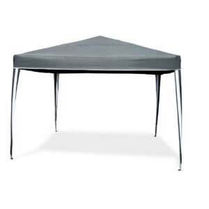 Faltpavillon Stahl 3x3m, grau