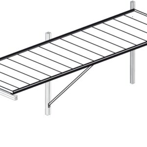 Tischgestell für Gewächshaus Nelke
