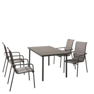 Virgo Dining Set 5-teilig