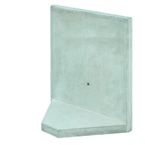 L-Stein Ecke 5cm grau