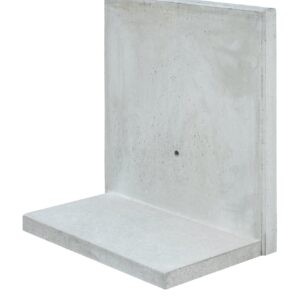 L-Stein Sichtbeton grau