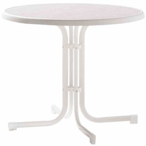 Gartentisch, weiß