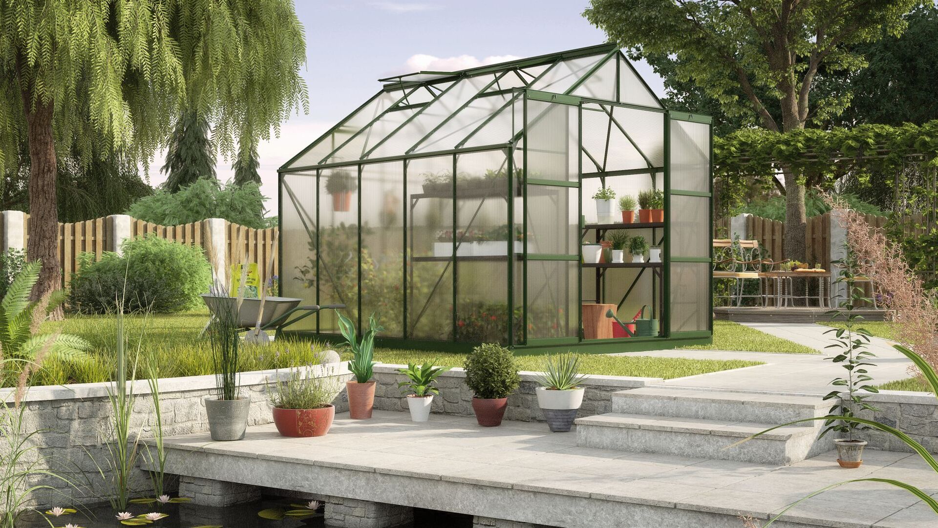 Gewächshaus Uranus 8300 1 Gewächshaus Uranus 8300