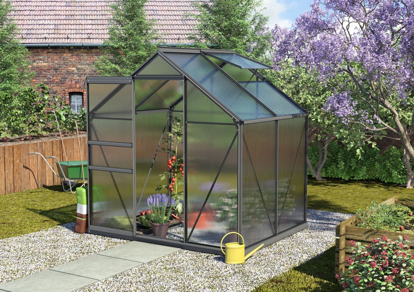 Gewächshaus Calypso 3000 1 Gewächshaus Calypso 3000