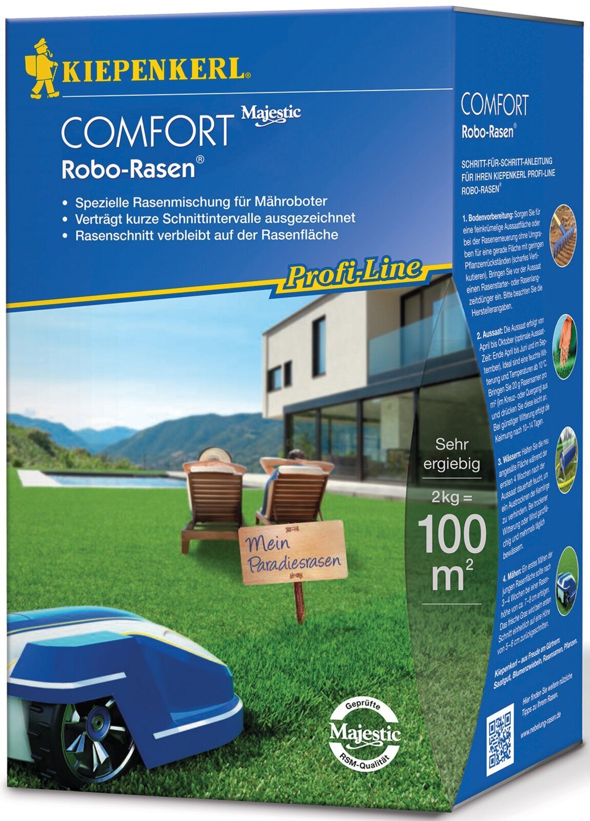 Comfort Robo-Rasensamen®, 2,0kg 1 Comfort Robo-Rasensamen®, 2,0kg