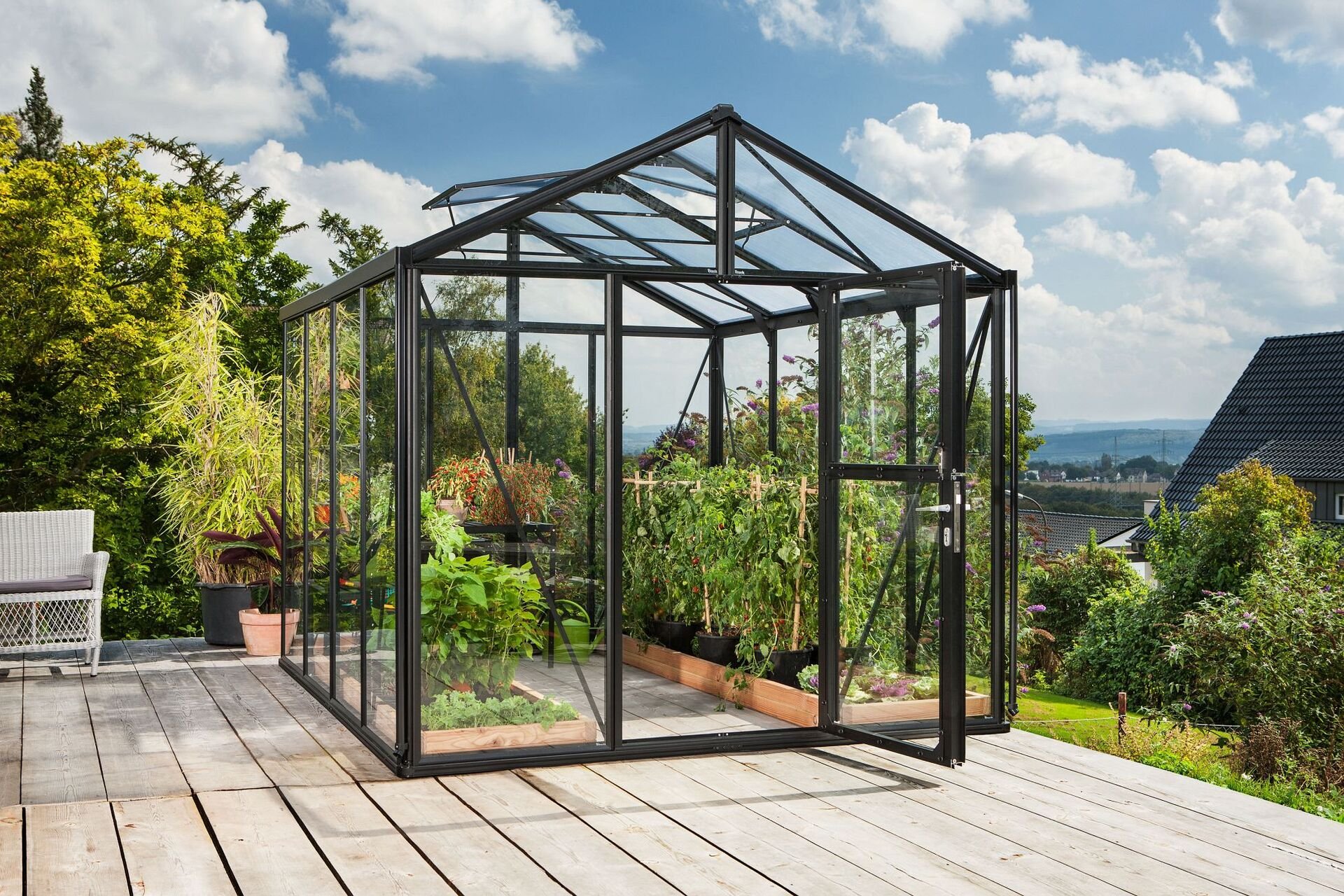 Gewächshaus Zeus 8100 1 Gewächshaus Zeus 8100