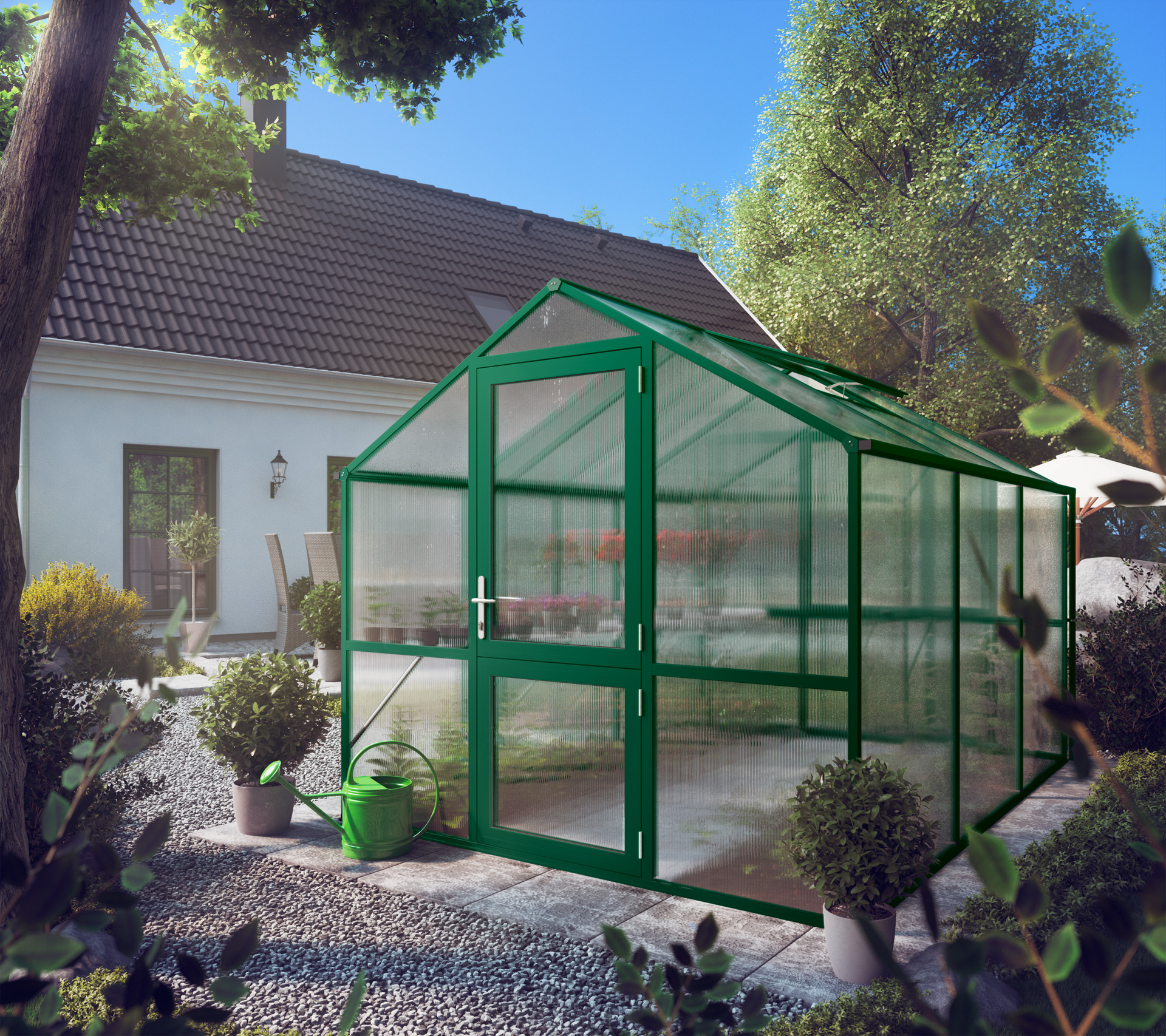 Gewächshaus Rose 1 Gewächshaus Rose