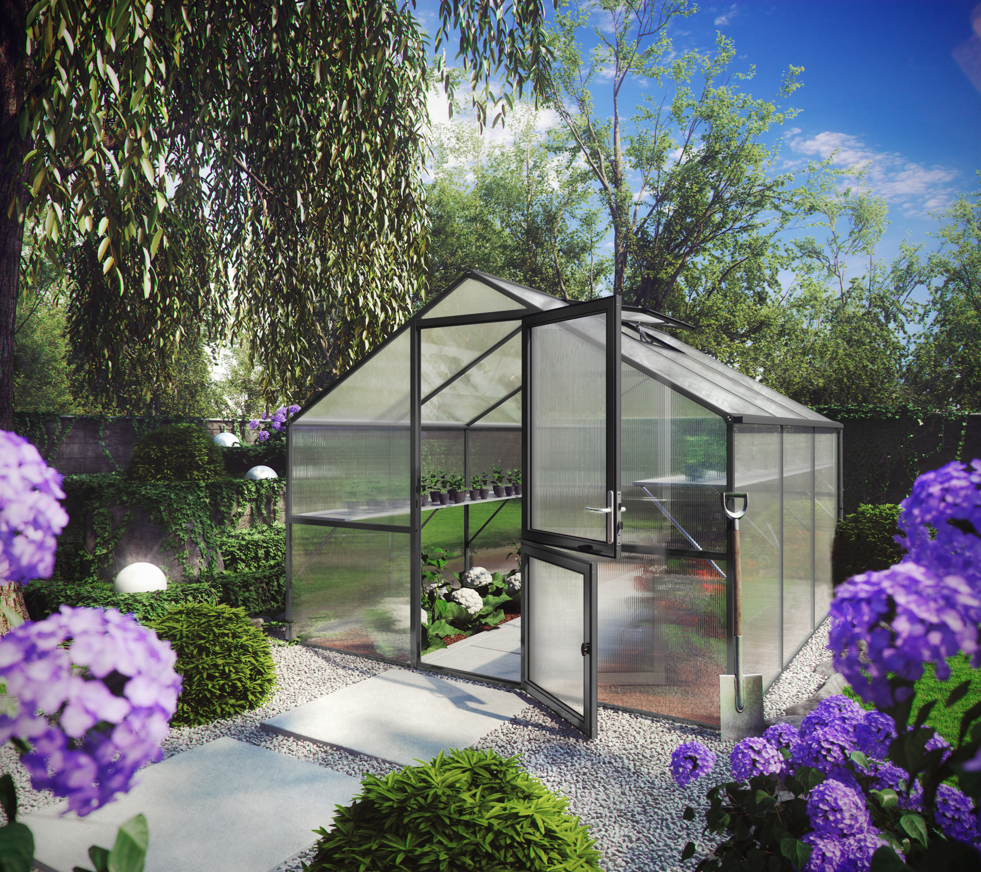 Gewächshaus Orchidee 1 Gewächshaus Orchidee