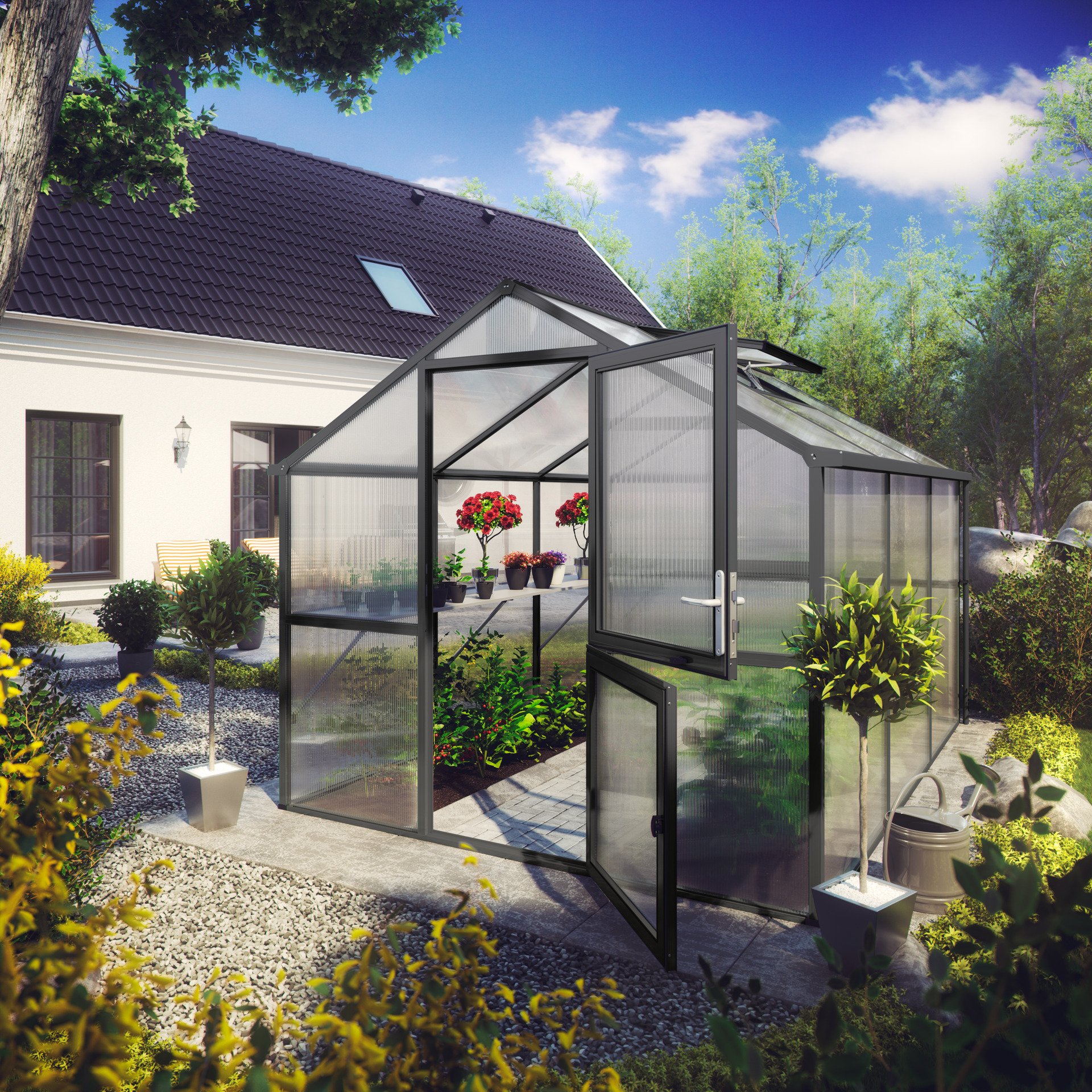 Gewächshaus Tulpe 1 Gewächshaus Tulpe