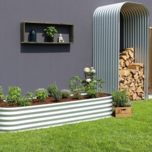 Hochbeeterweiterung 401, zink-alu