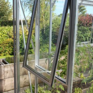 Das richtige Gewächshaus - problemlos und komfortabel 11 Seitenfenster Z