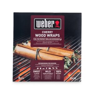 Grillen - risikofrei und einfach 12 Wood Wraps aus Kirschholz