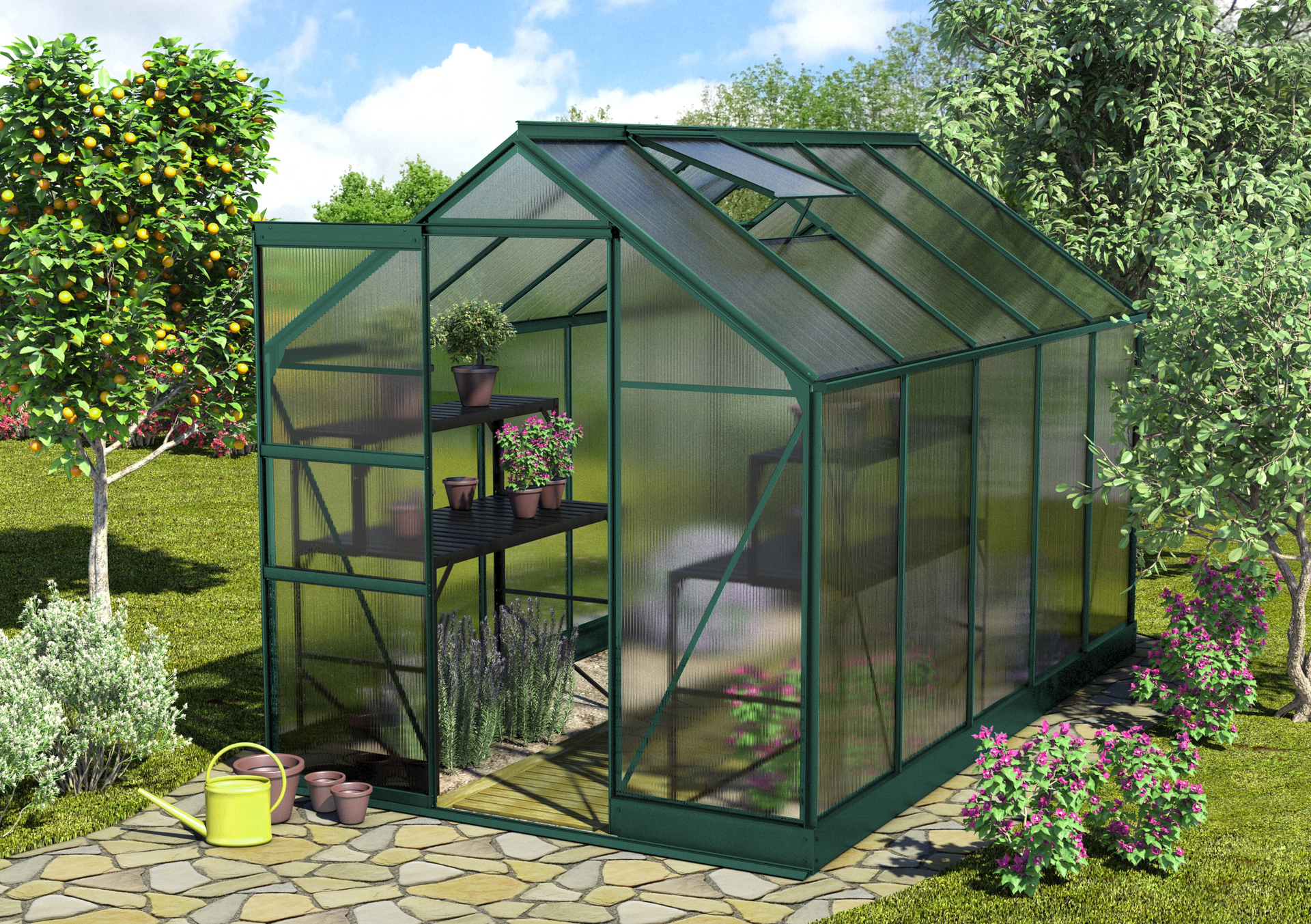 Gewächshaus Apollo 6200 1 Gewächshaus Apollo 6200