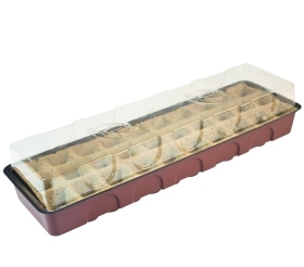 Fensterbanktreibhaus für 30 Töpfe