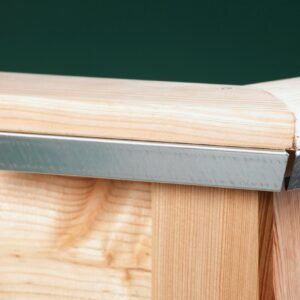 Das richtige Gewächshaus - problemlos und komfortabel 11 Schneckenkante für Hochbeet Woody