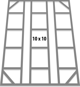 Fundamentbodenrahmen