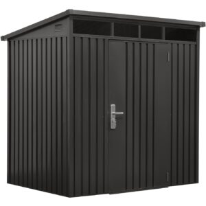 Premium Geräte-Pultdachhaus anthrazit