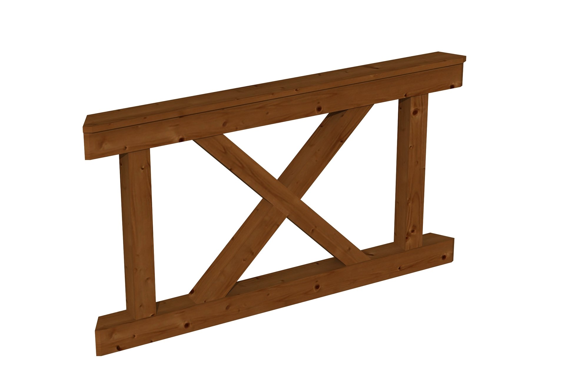 Brüstung Andreaskreuz Nice 1 Brüstung Andreaskreuz Nice