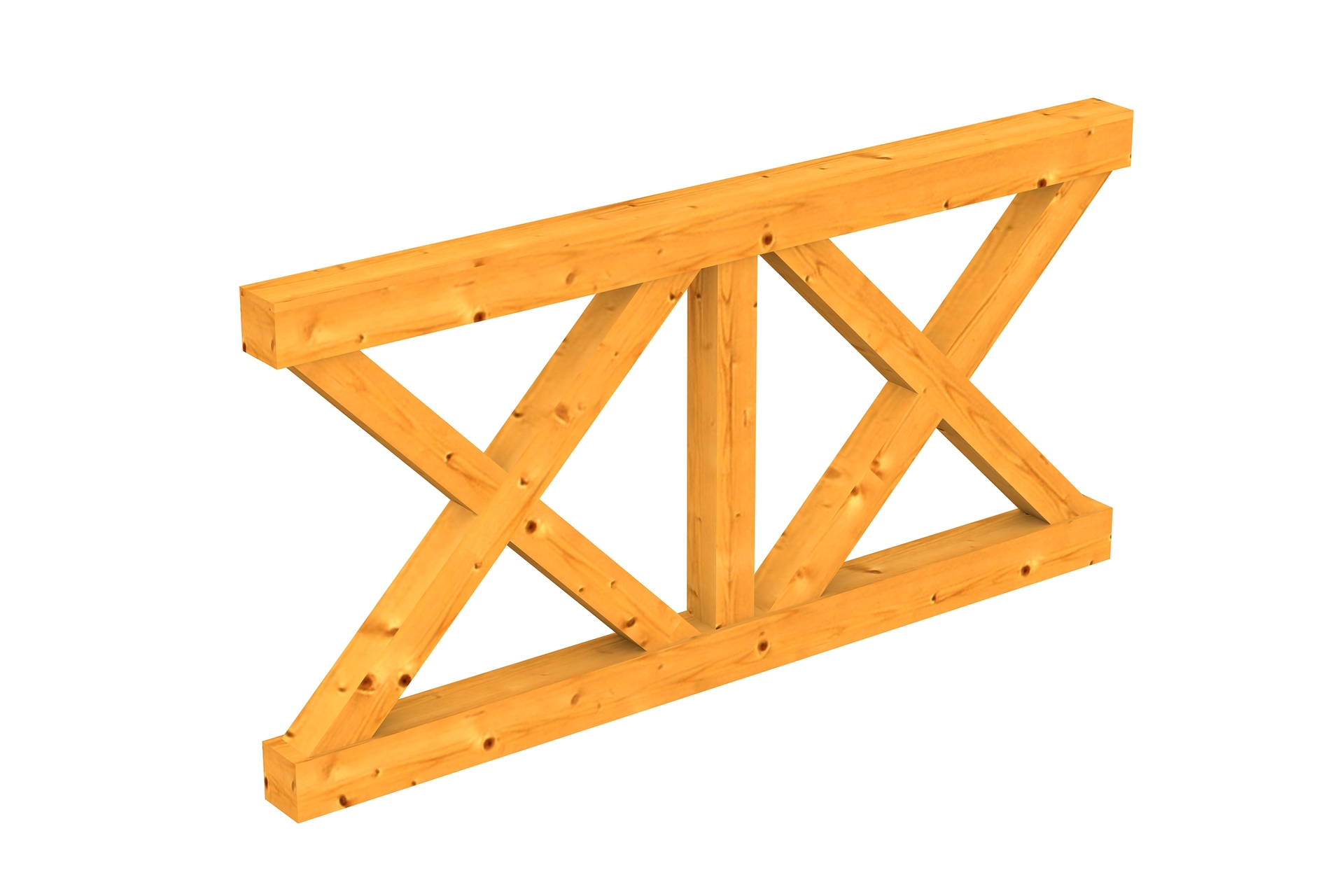 Brüstung Andreaskreuz 1 Brüstung Andreaskreuz