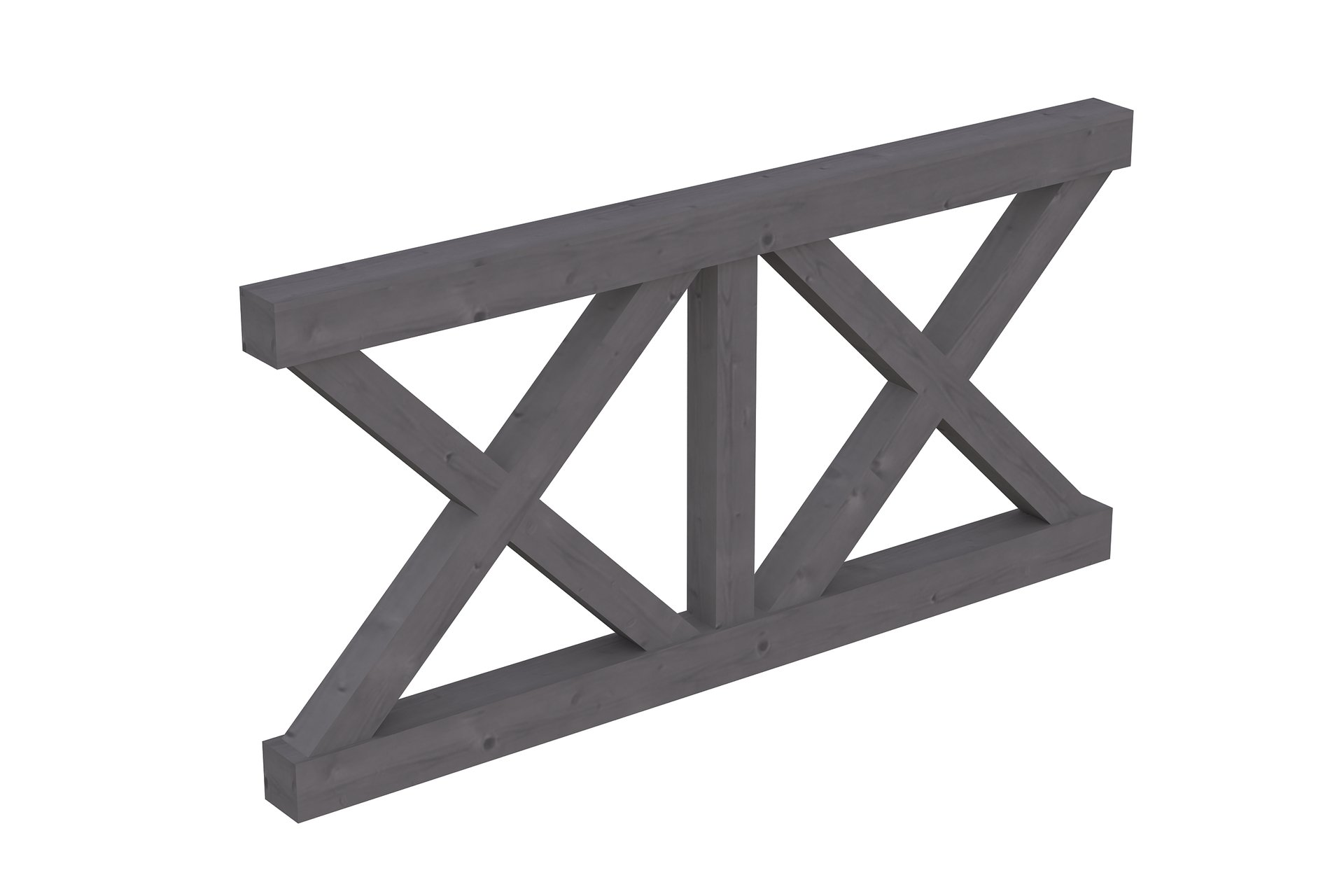 Brüstung Andreaskreuz 1 Brüstung Andreaskreuz