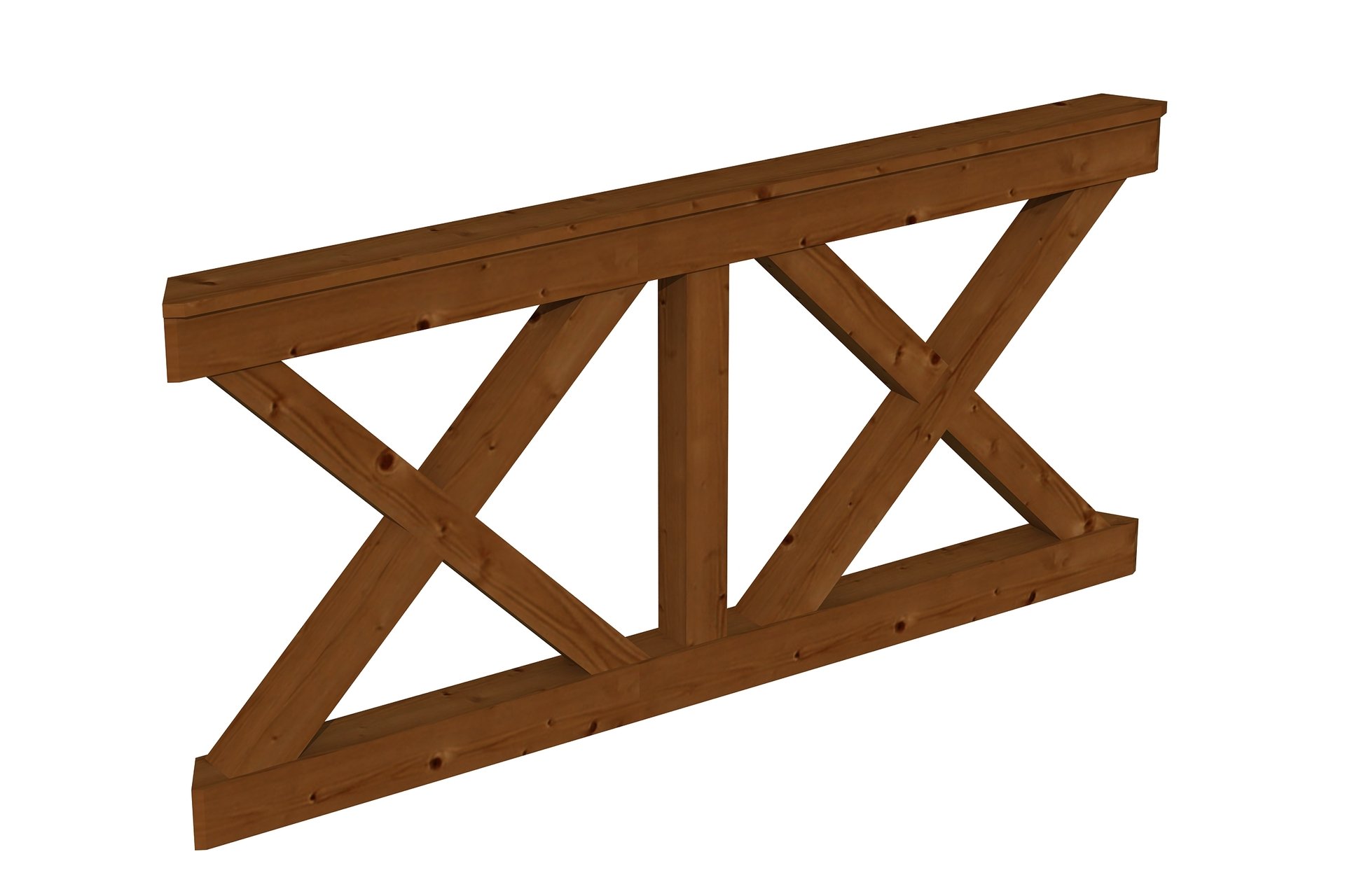 Brüstung Andreaskreuz Nancy 1 Brüstung Andreaskreuz Nancy