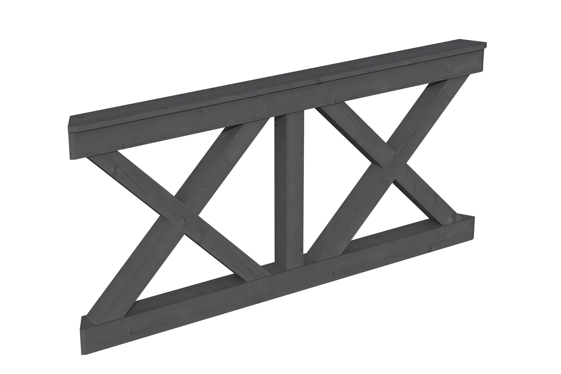 Brüstung Andreaskreuz Nancy 1 Brüstung Andreaskreuz Nancy