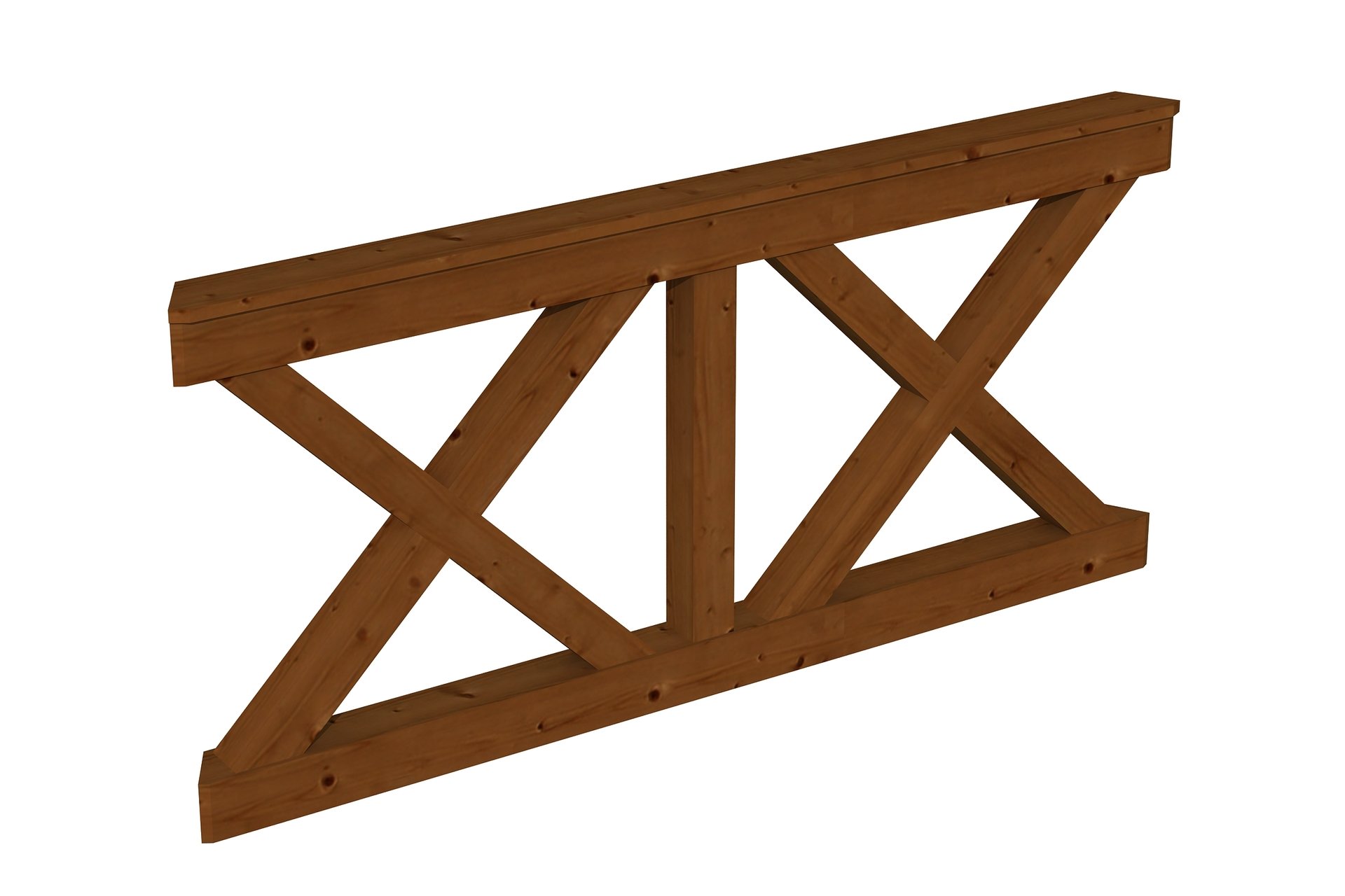 Brüstung Andreaskreuz Nice 1 Brüstung Andreaskreuz Nice